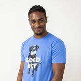  Busch Light Good Boy T-Shirt for Men in Royal Blue