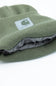 Carhartt Knit Satin Lined Beanies for Women in Dusty Olive