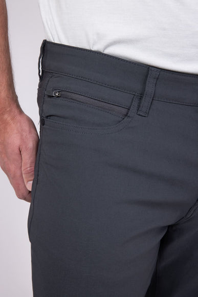 Copper & Oak Faille 5 Pocket Pants for Men in Iron