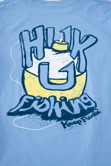 Huk Fishing Youth Rad Series T-Shirt for Boys in Blue | H7100084-420-BLUE