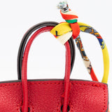 Mini Purse Charm in Red 