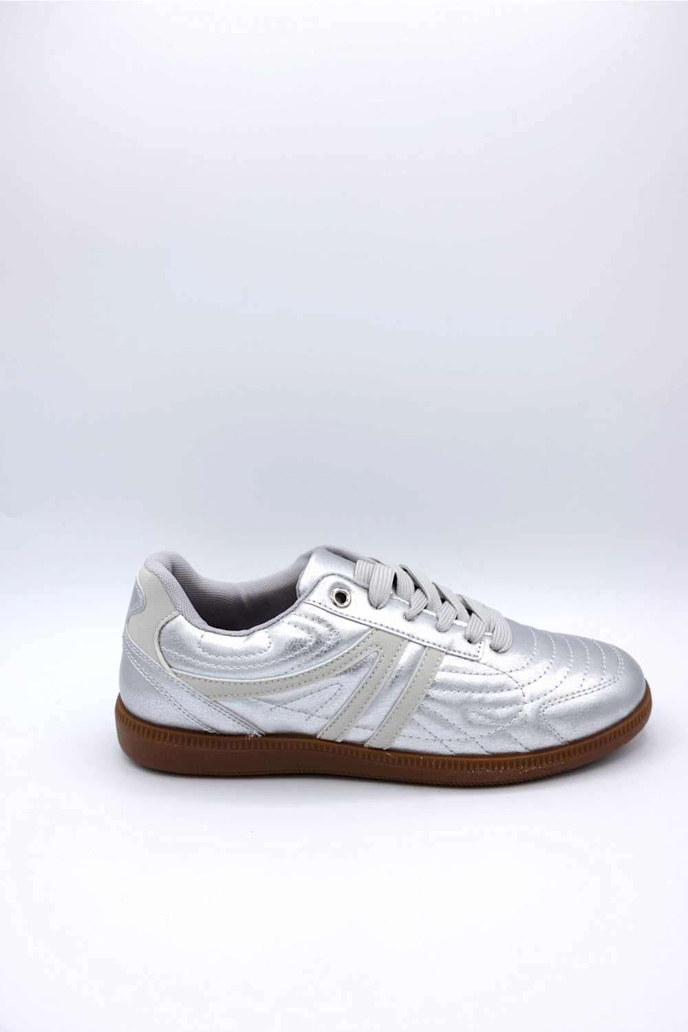 Great Metallic Sneakers for Women in Silver