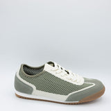Top Moda Carly Mesh Sneakers for Women in Green