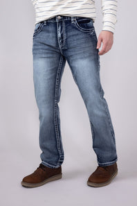 True Luck Peter Bootcut Jeans for Men