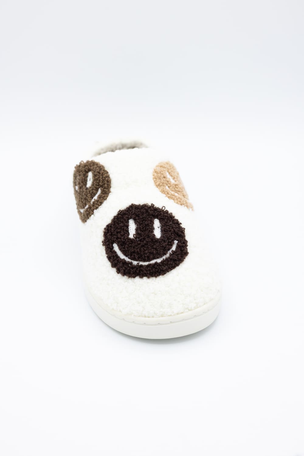MIA Cozi Smiley Slippers for Women in Brown