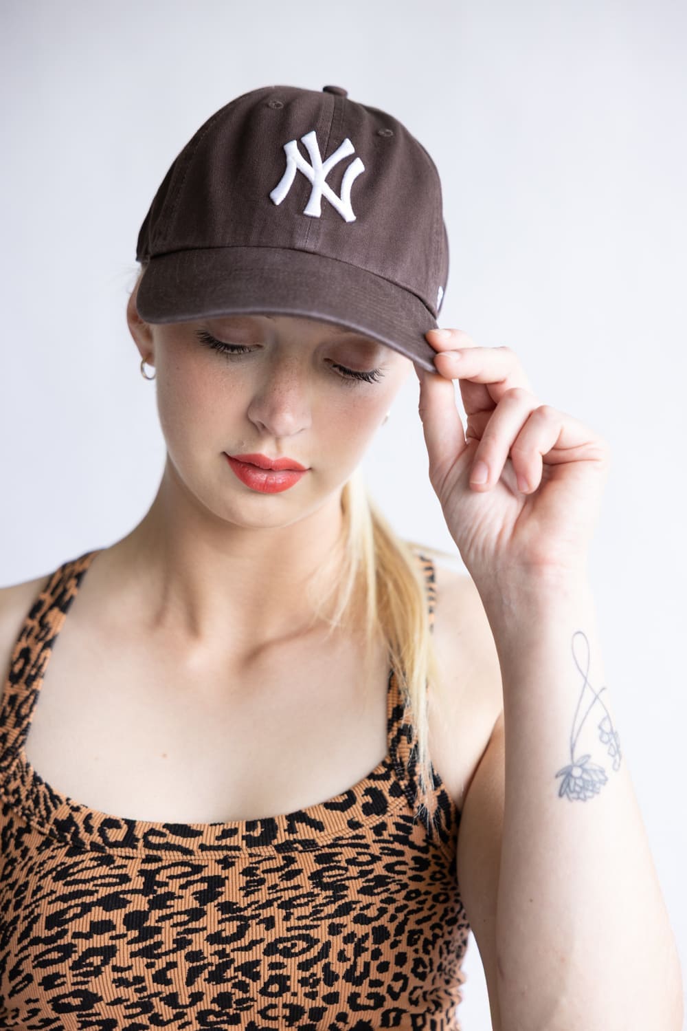 '47 New York Yankees Clean Up Hat in Brown