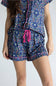 Simply Southern Simply Soft Floral Pajama Shorts for Women in Navy Floral