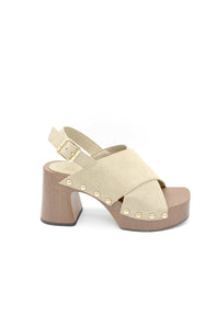 MIA Eudora Platform Heels for Women in Sand | GS1754706-SAND