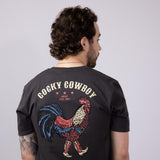 Ariat Cocky Cowboy T-Shirt for Men in Vintage Black
