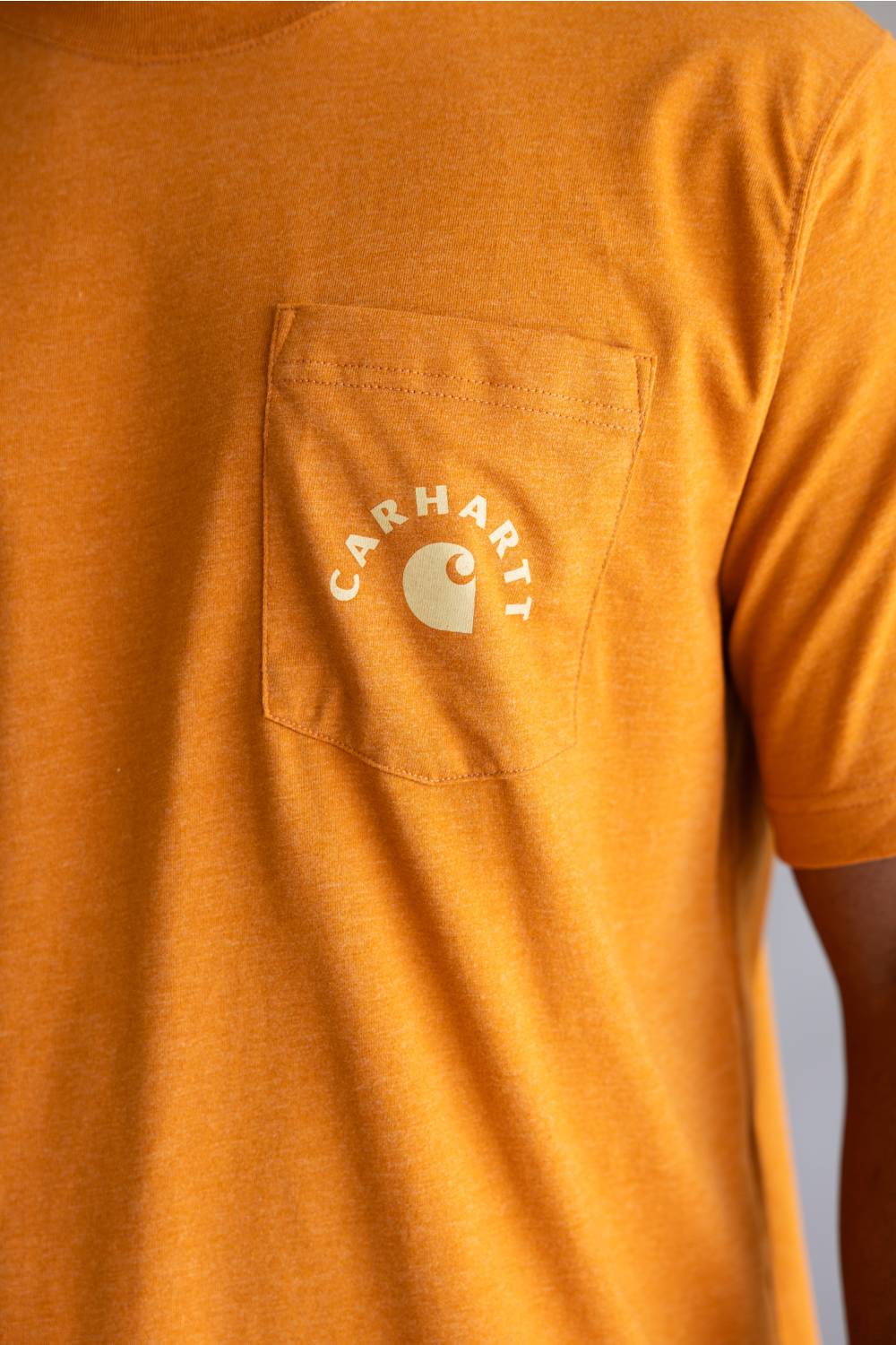 Carhartt Irvine Relaxed Work T-Shirt for Men in Orange