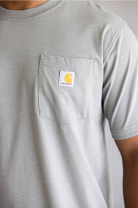 Carhartt Irvine Relaxed Dog T-Shirt for Men in Ash