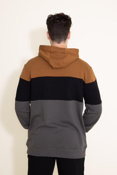 1897 Active Colorblock Hoodie for Men in Brown