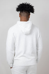 1897 Active Diamond Weave Hoodie for Men in Oatmeal