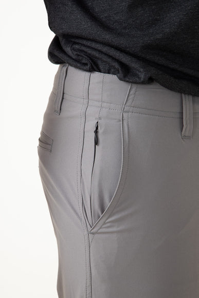 1897 Original 9” Hydro Flat Front Shorts for Men in Light Grey