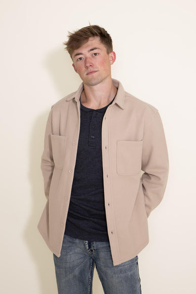 1897 Original Heavy Shacket for Men in Cream