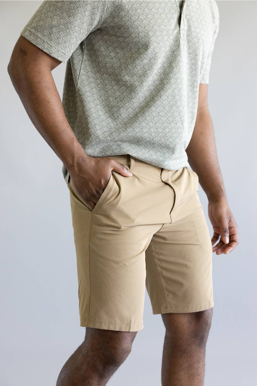 1897 Original Hybrid 9” Shorts for Men in Khaki | XU9820-GL KHAKI