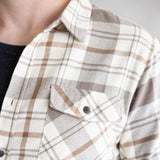 1897 Original Plaid Flannel Shirt for Men in Mocha