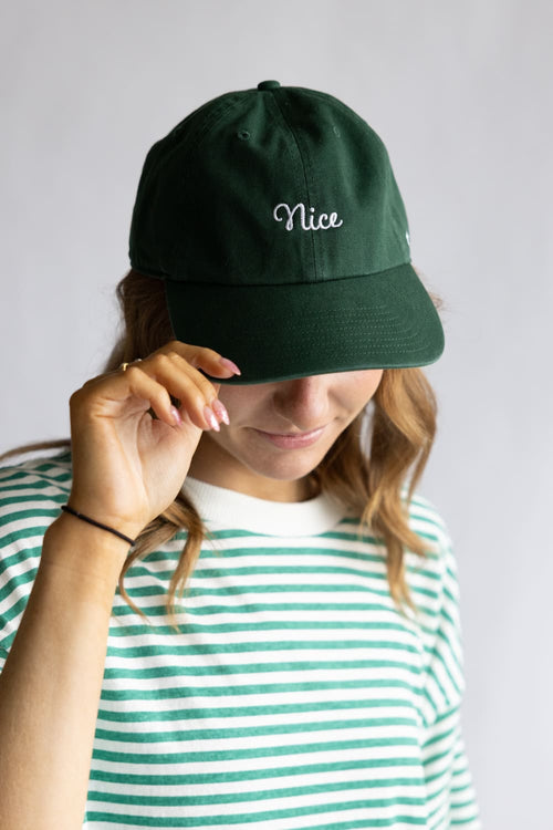 47 Nice Clean Up Hat in Green