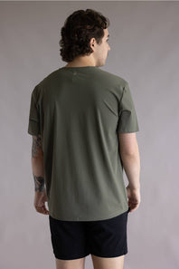 4Way Flex Track Shirt for Men in Basil