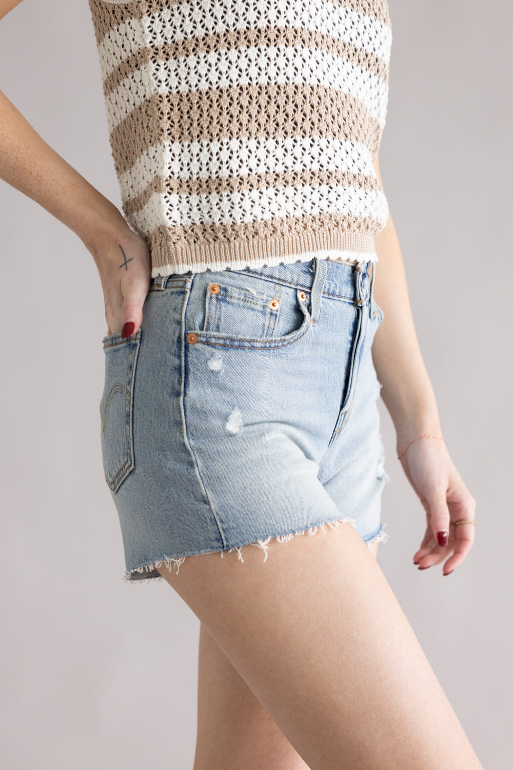 Levi’s 501 Curve Good Intentions Denim Shorts for Women