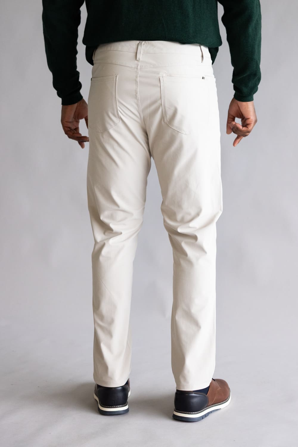Tricot Prime Time Performance Pants for Men in Khaki
