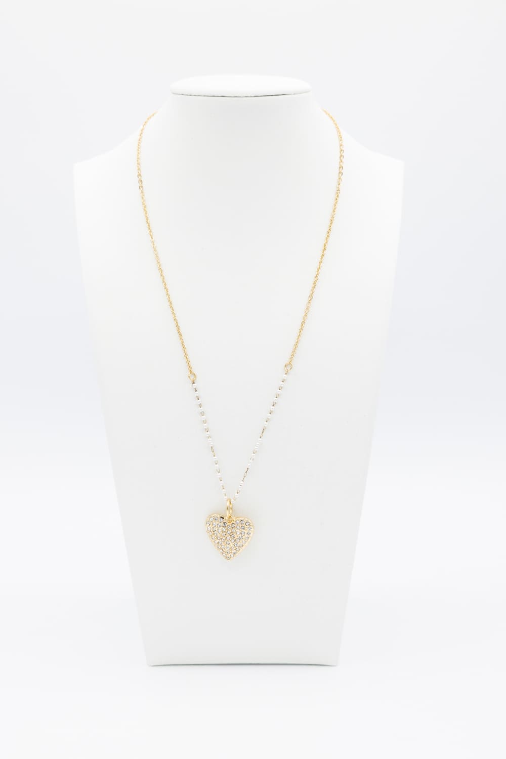 Faith Custom Charm Necklace in Gold