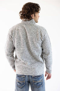 Ariat Caldwell 1/4 Zip Sweater for Men in Nulla Heather | 10079250-NULLA HEATHER