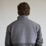 Ariat Caldwell Quarter Snap Pullover for Men in Grey