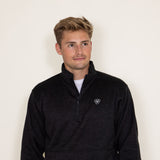 Ariat Caldwell Fleece 1/4 Zip for Men in Grey