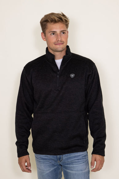 Ariat Caldwell Fleece 1/4 Zip for Men in Grey
