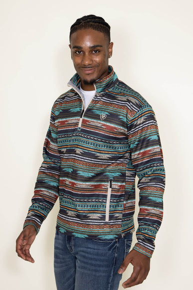 Ariat Caldwell Quarter Zip Sweater for Men in Multicolor