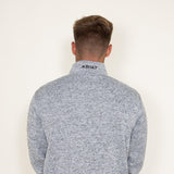 Ariat Caldwell 1/4 Zip for Men in Heather Grey
