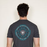 Ariat Circular Zuni T-Shirt for Men in Grey