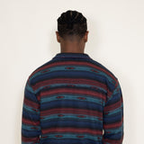 Ariat Cotton Rich Mock Neck Sweatshirt for Men in Blue