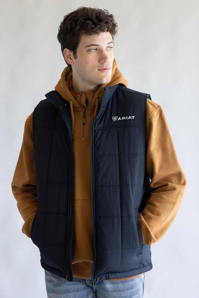 Ariat Crius Insulated Vest for Men in Black