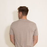 Ariat Surf and Turf Western Aloha T-Shirt for Men in Oatmeal Brown