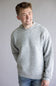 Avery Hooded Sweater for Men in Heather Gray