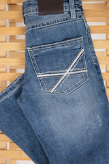 Axel Jeans Boys 8-20 Owen Cave Bootcut Jeans | AXBB0084-CAVE