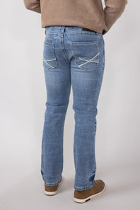 Axel Jeans Owen Cave Bootcut Athletic Jeans for Men