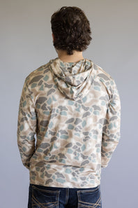 Burlebo Performance Hoodie for Men in Pintail Camo
