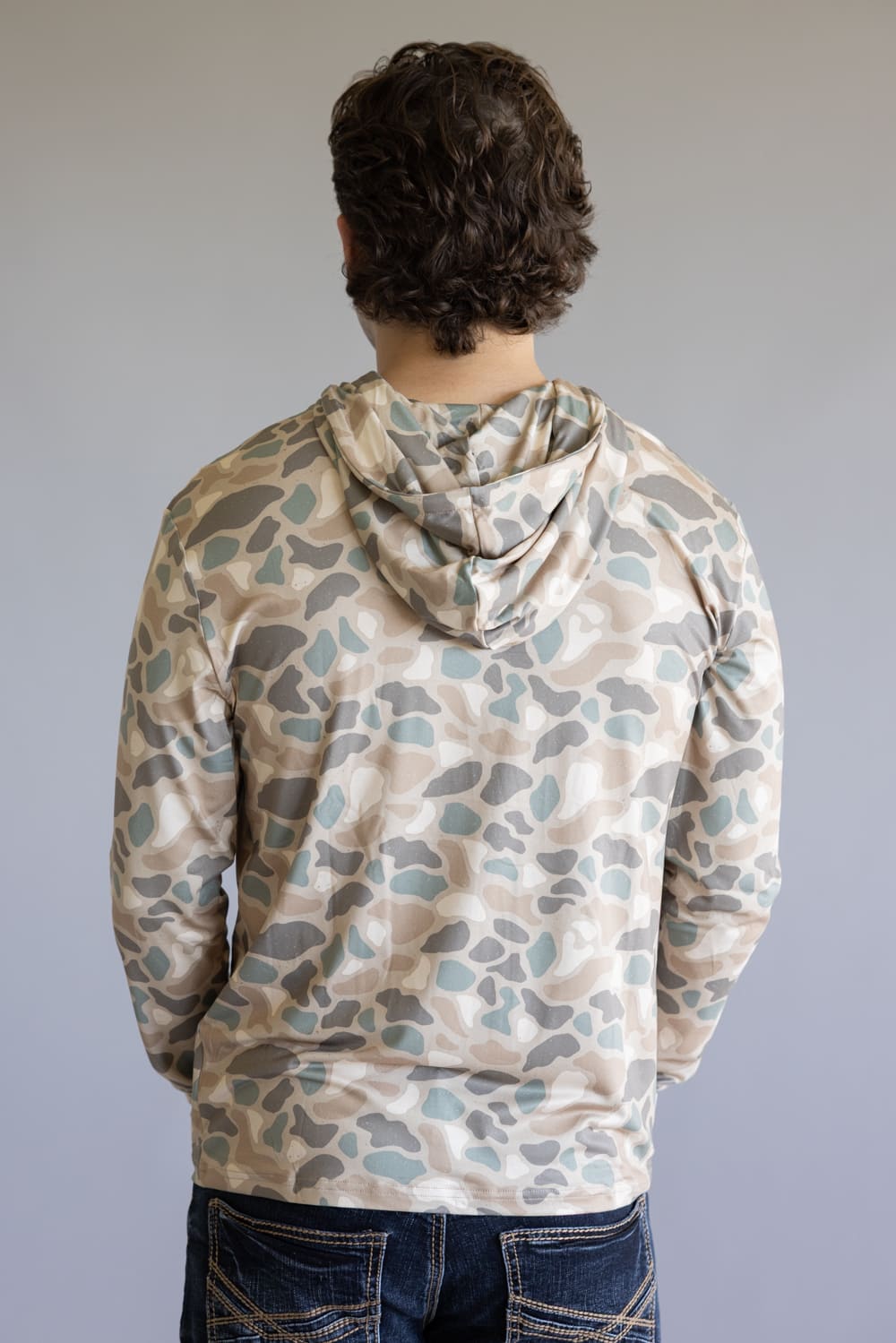Burlebo Performance Hoodie for Men in Pintail Camo