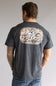 Burlebo Ducks Flying InT-Shirt for Men in Heather Black