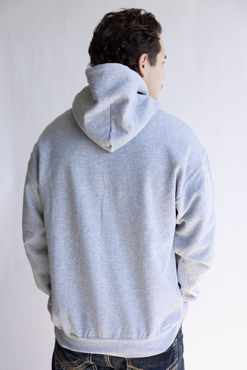 Busch Beer Season Graphic Sweatshirt for Men in Heather Grey