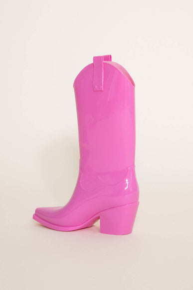 Beach by Matisse Annie Cowboy Rain Boots for Women in Pink