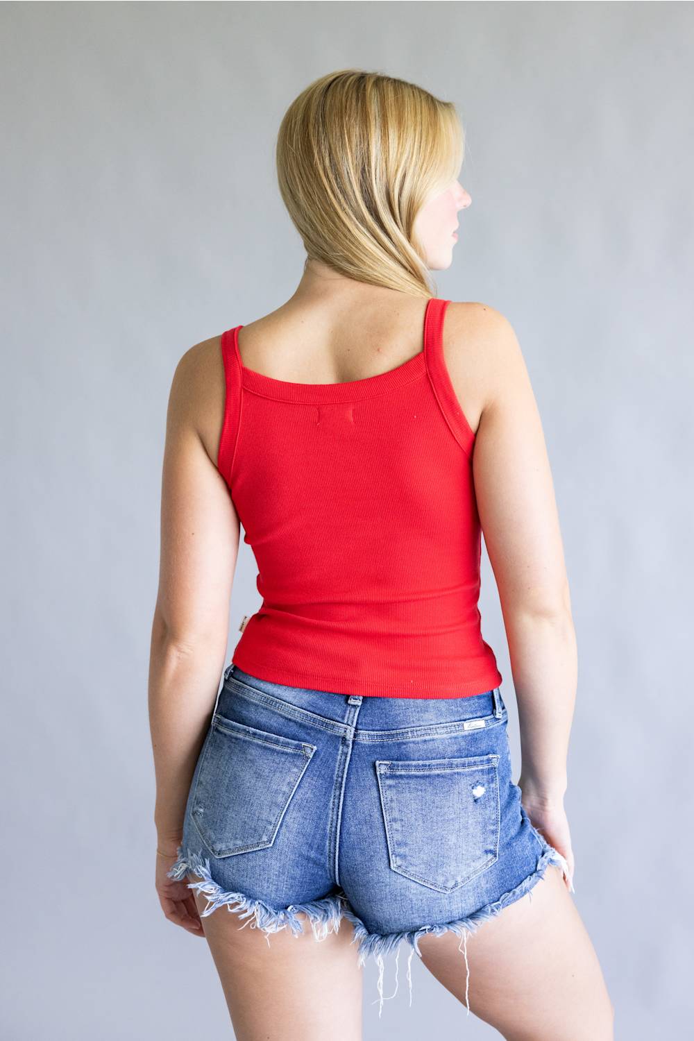 Billabong Day Trip Forever Knit Tank Top for Women in Fiesta Red