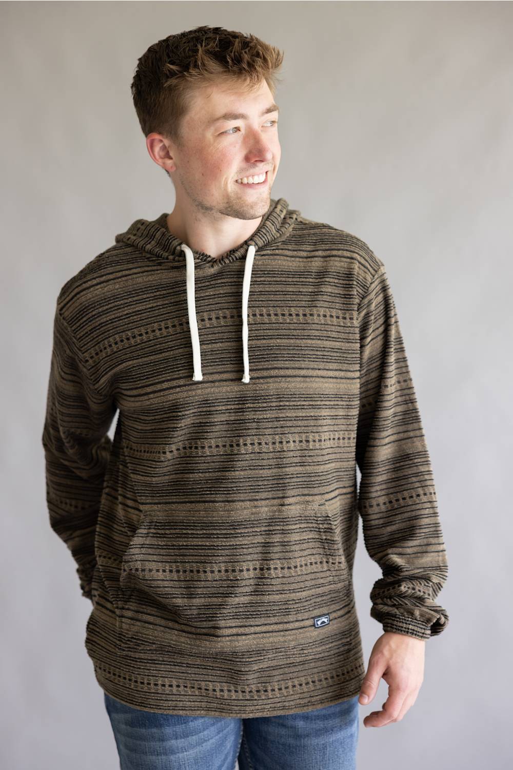 Billabong Flecker Diego Pullover for Men in Oatmeal
