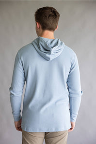 Billabong Foundation Pullover Hoodie for Men in Blue Fog