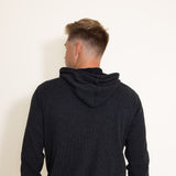 Billabong Keystone Pullover Thermal Hoodie for Men in Black