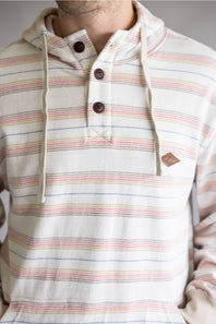 Billabong Rancho Pullover Hoodie for Men in Oatmeal