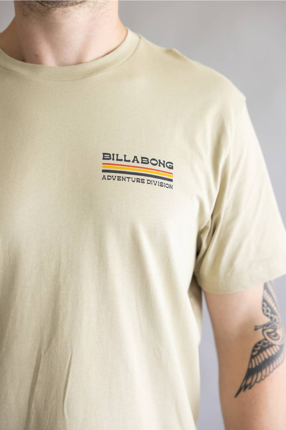 Billabong State Park Adiv T-Shirt for Men in Sand Khaki